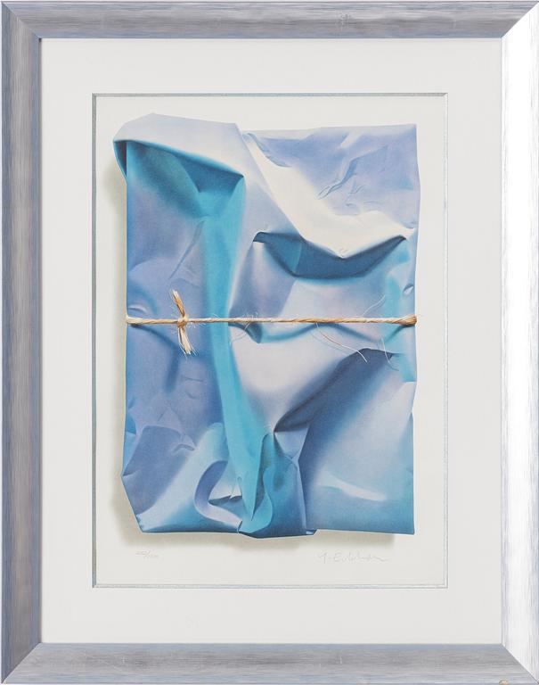 Yrjö Edelmann, 'Stringed blue ocean'.