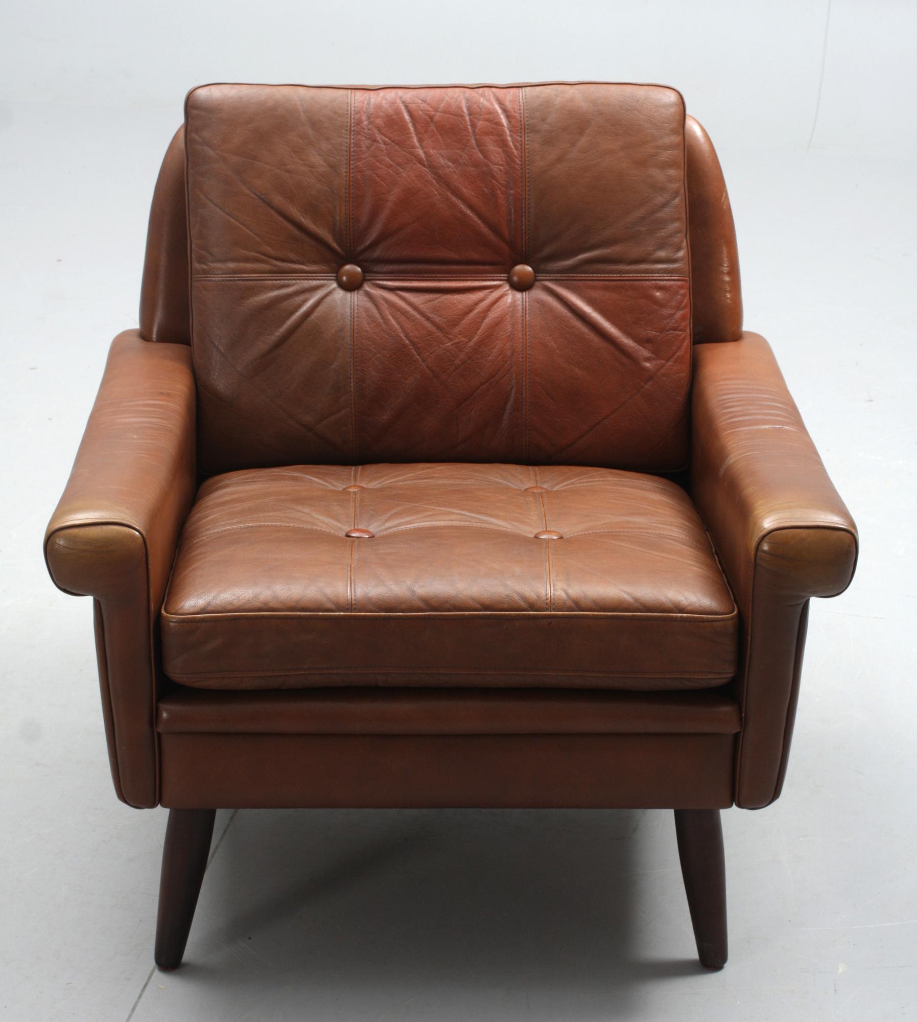 FÅTÖLJ, Danmark, 1900-talets andra hälft.