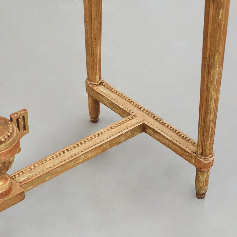 KONSOLBORD, stockholmsarbete, 1700-talets slut, gustavianskt.