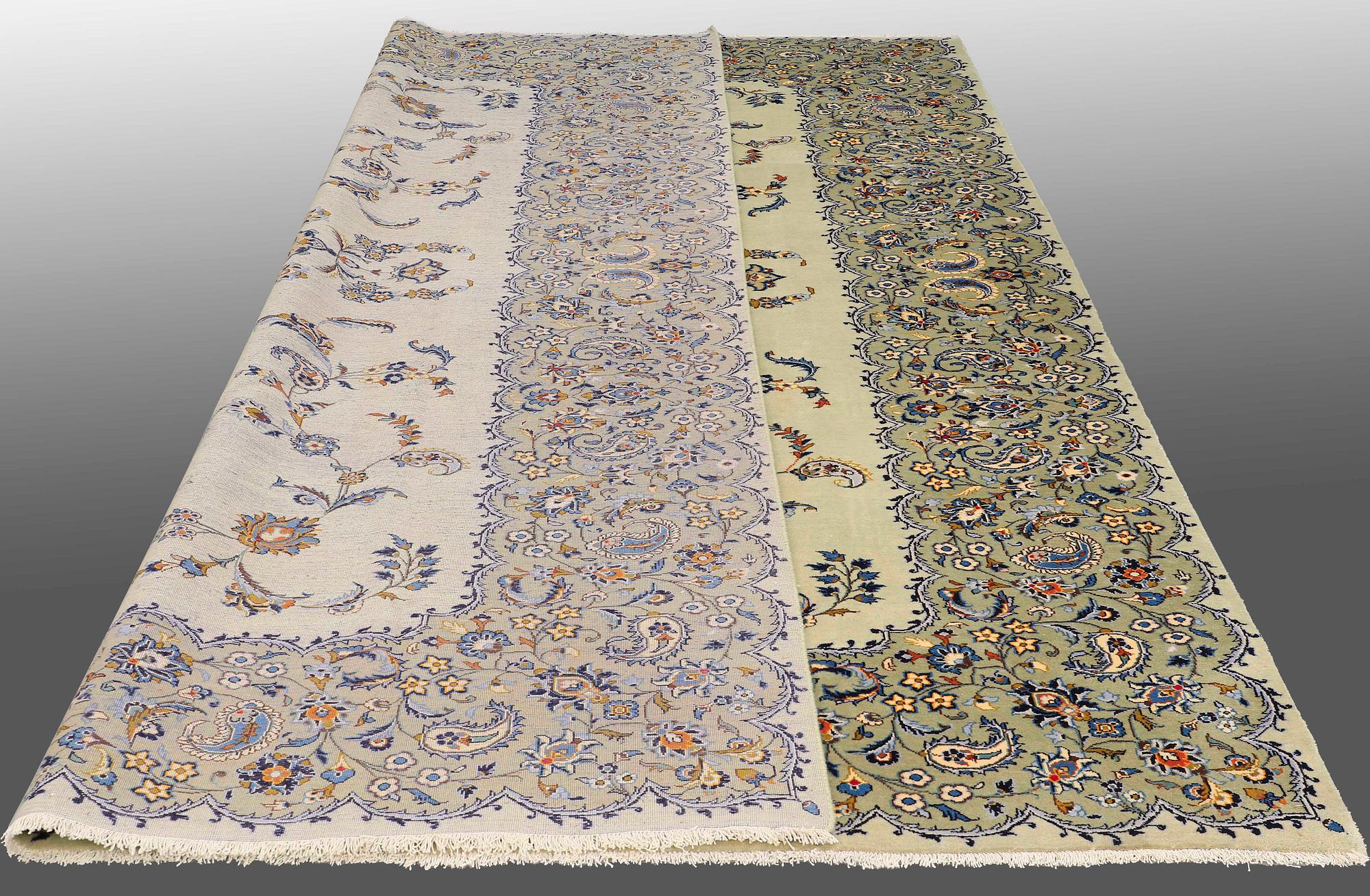 A CARPET, so called Royal Kashan, ca 370 x 280 cm.