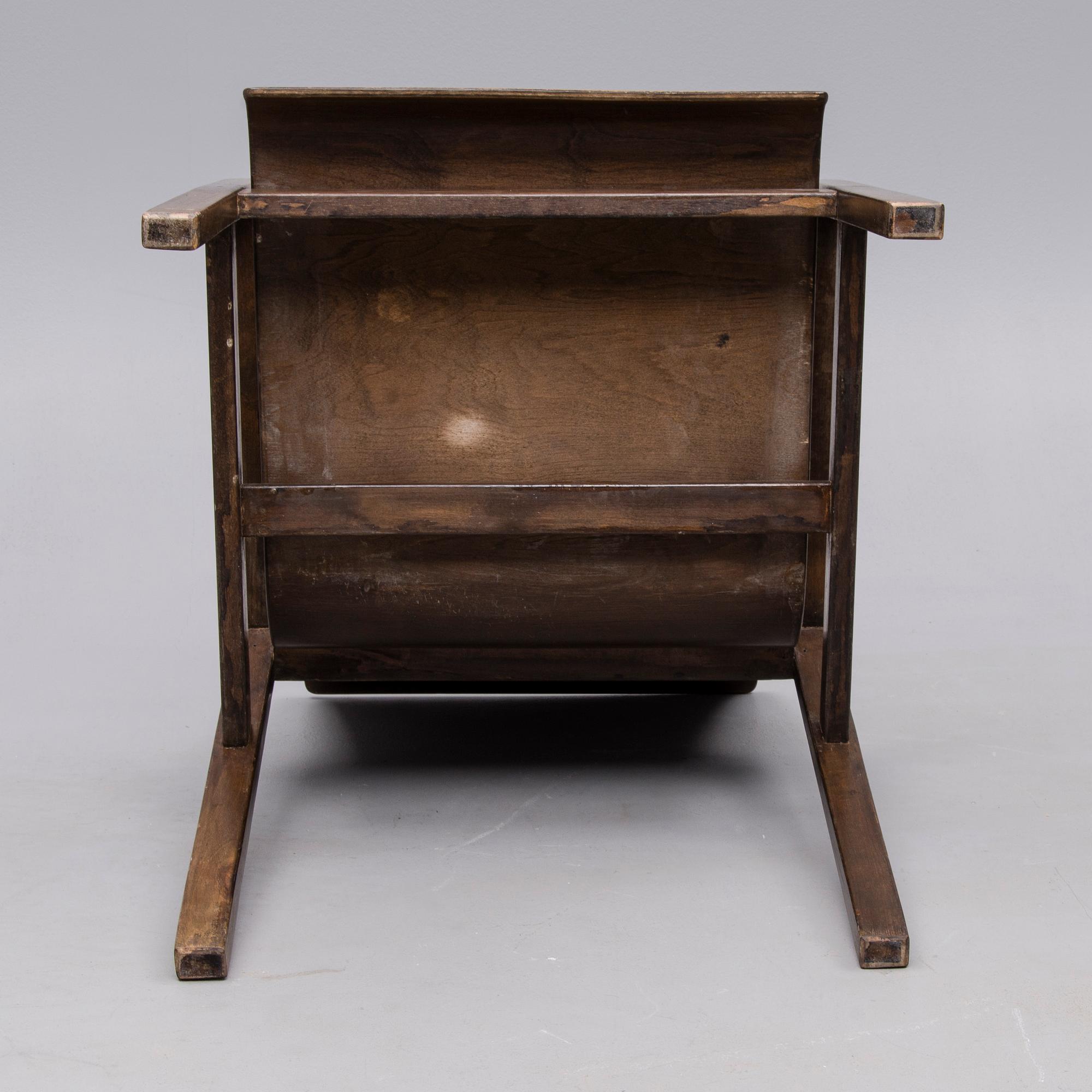 KARMSTOL, modell 51, Alvar Aalto, Artek, 1900-talets mitt.