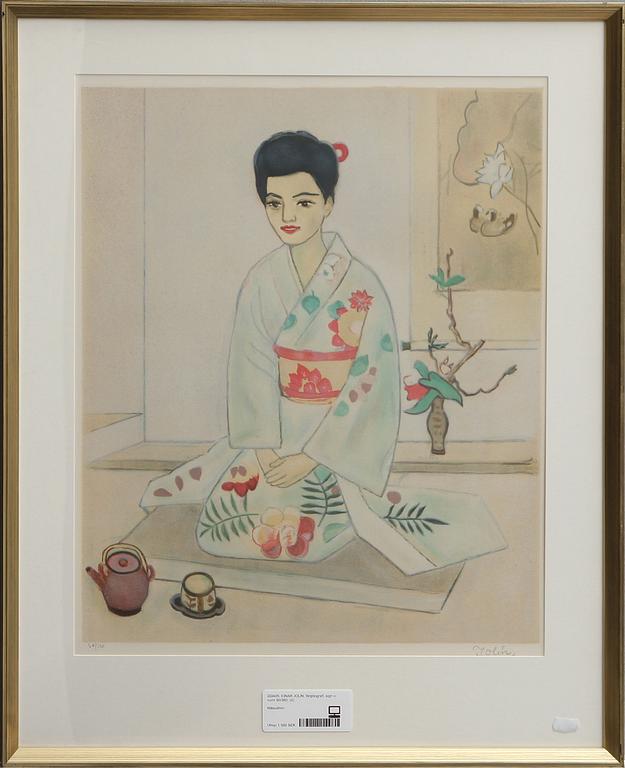 EINAR JOLIN, färglitografi, sign o numr 60/360.