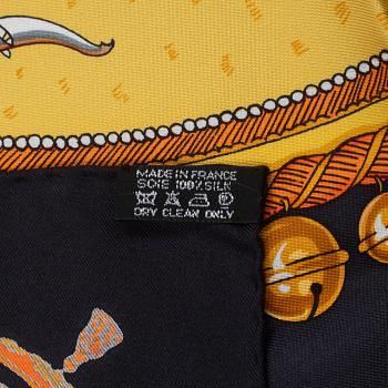 Hermès, scarf, "Caparaçons de la France et de l'Inde".