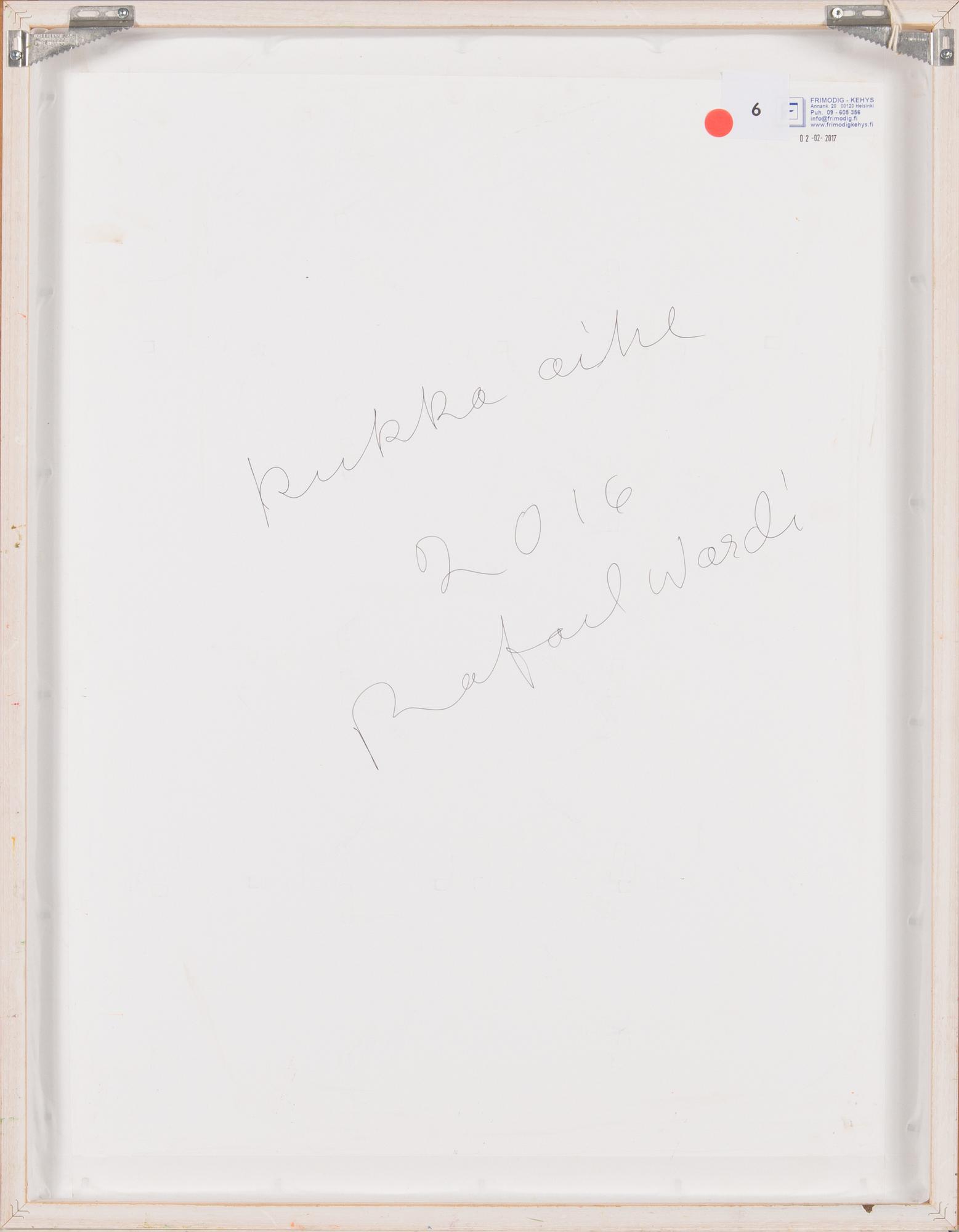 Rafael Wardi, "Blomster-motiv".