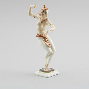 FIGUR, porslin, C Werner, Hutschenreuther, 1900-talets mitt.