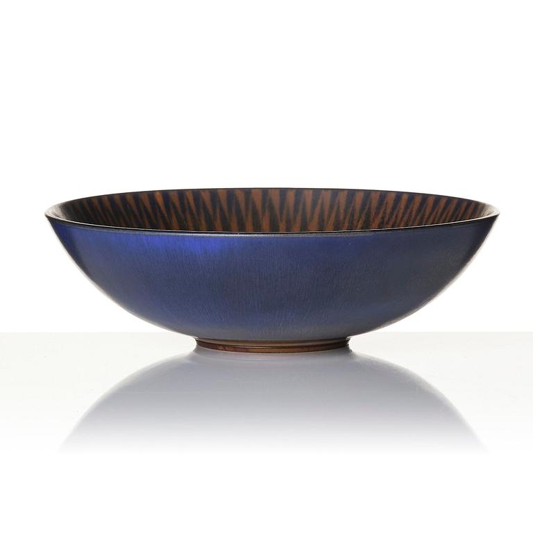 Berndt Friberg, a stoneware bowl, Gustavsberg Studio 1968.
