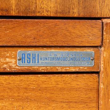 Desk, ASKI AB Swedish Office Furniture Industries, Stockholm, Bodafors, mid-20th century.