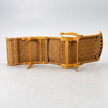 Bruno Mathsson, a 'Pernilla 3' lounge chair, Karl Andersson, 1960s.