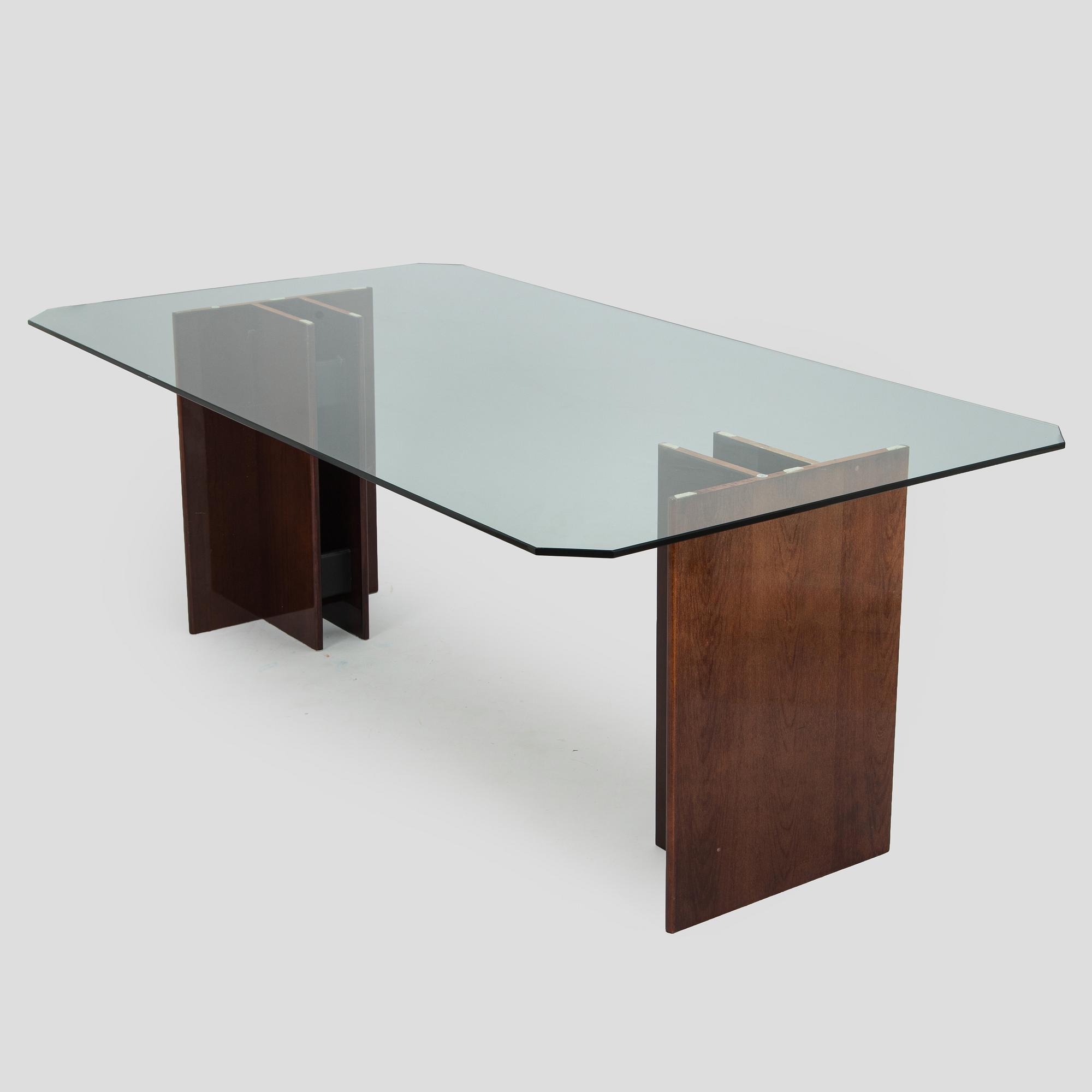 A 21st century dining table, Italy.