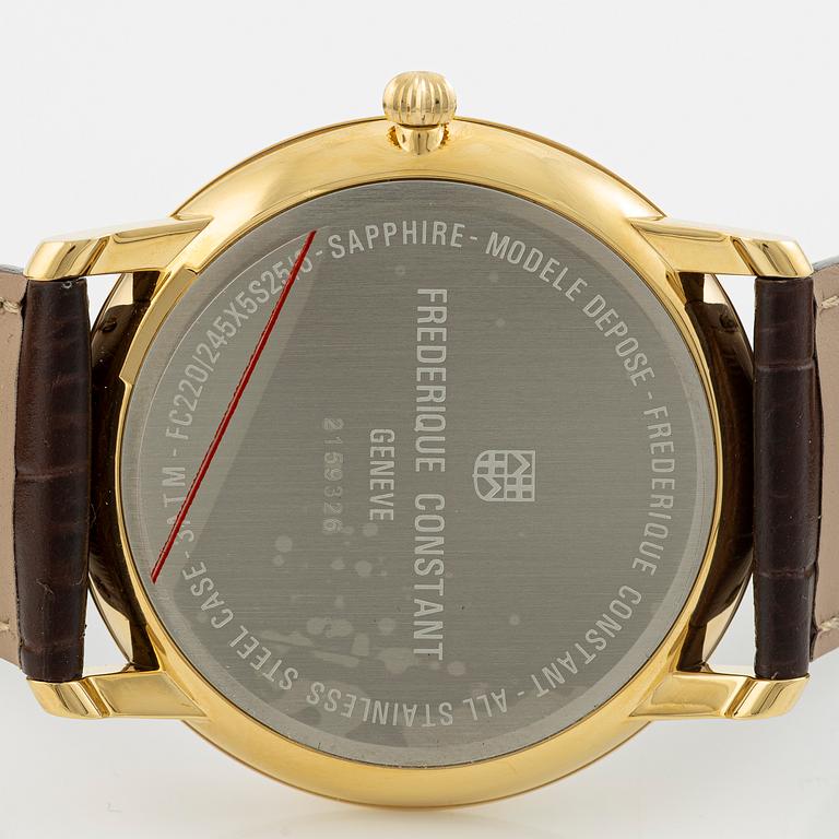 Frédérique Constant, Slimline, wristwatch, 39 mm.