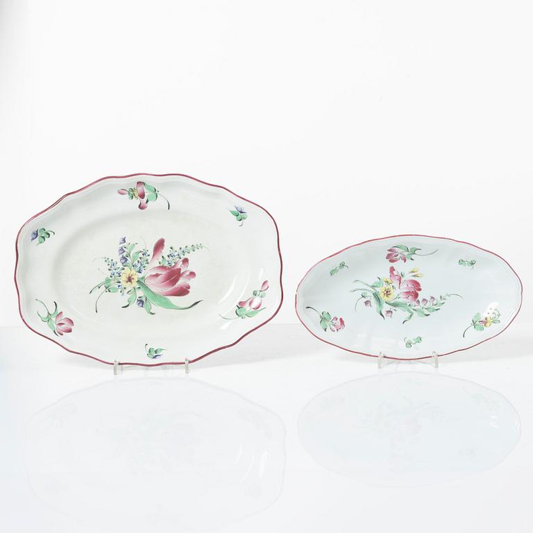 Servisdelar, 121 st, Lunéville, Frankrike, 1900-tal.