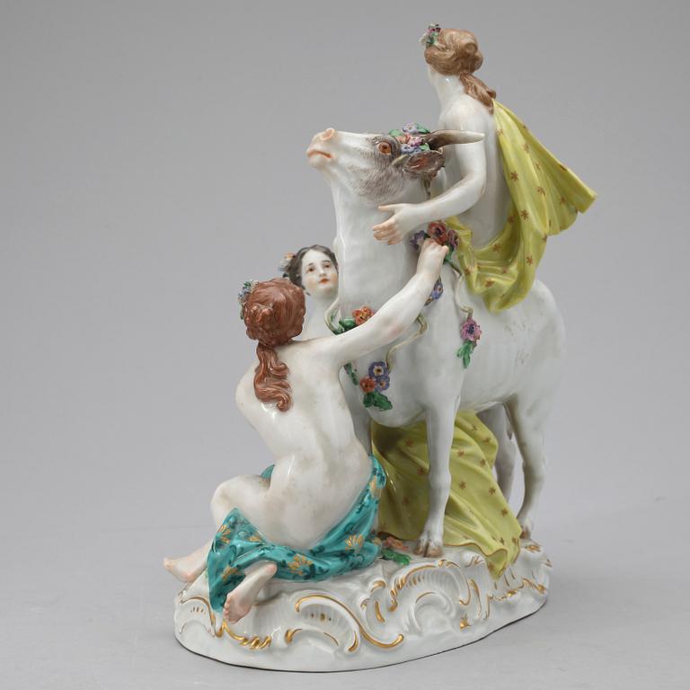 FIGURGRUPP, porslin. Meissen, 1900-tal.