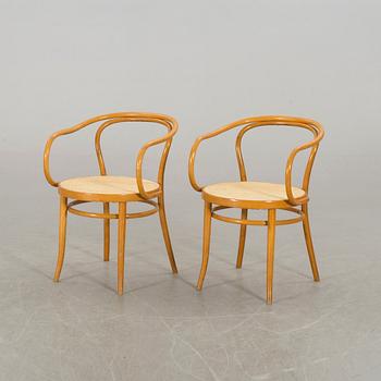 A PAIR OF LIGNA ARMCHAIRS, second half of 20th century.