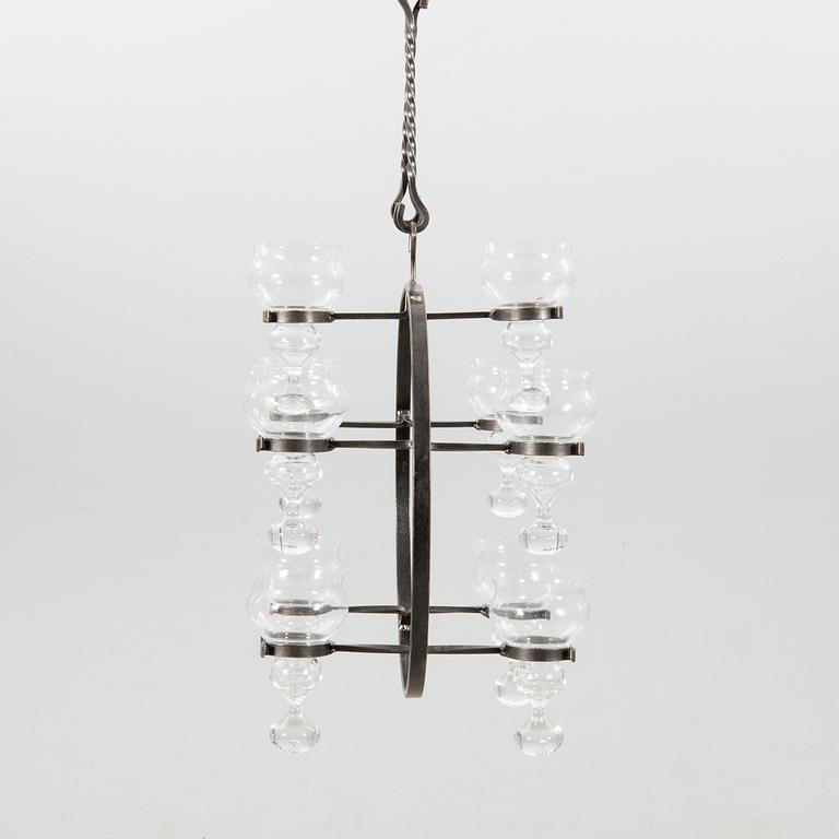 Bertil Vallien, chandelier Boda Smide, early 20th century.