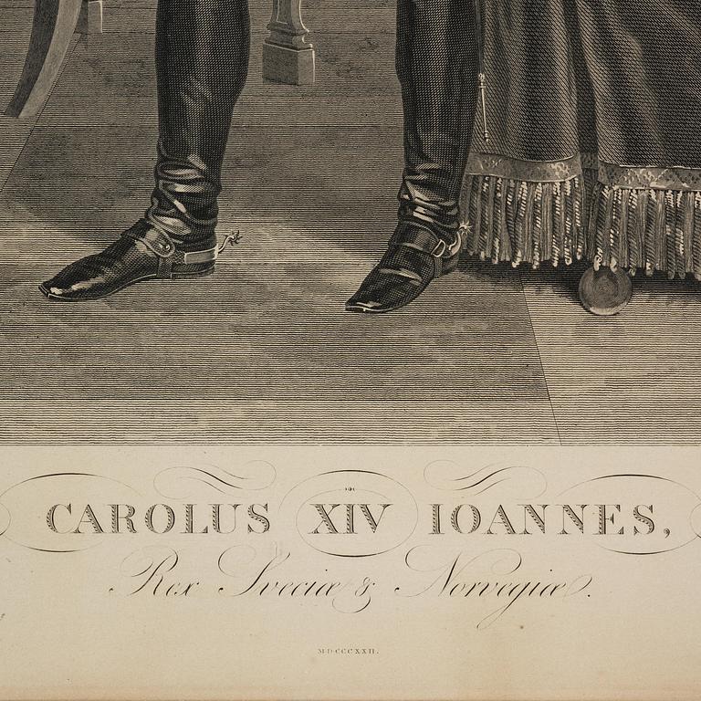 Christian Didrik Forssell, Carolus XIV Joannes, Rex Sveciae & Norwegiae.