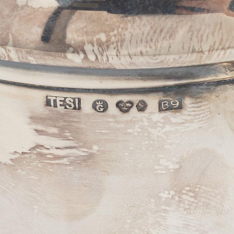 Dryckeskanna, barockstil, TESI, Göteborg, 1952.