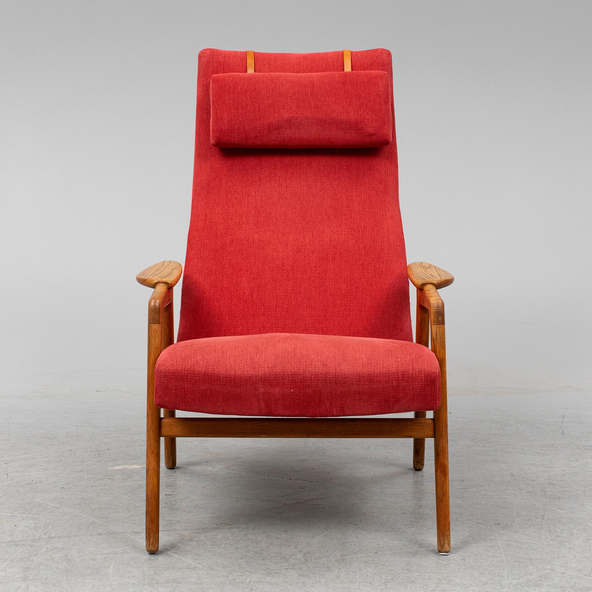 YNGVE EKSTRÖM, fåtölj "Ruster", 1950/60-tal.