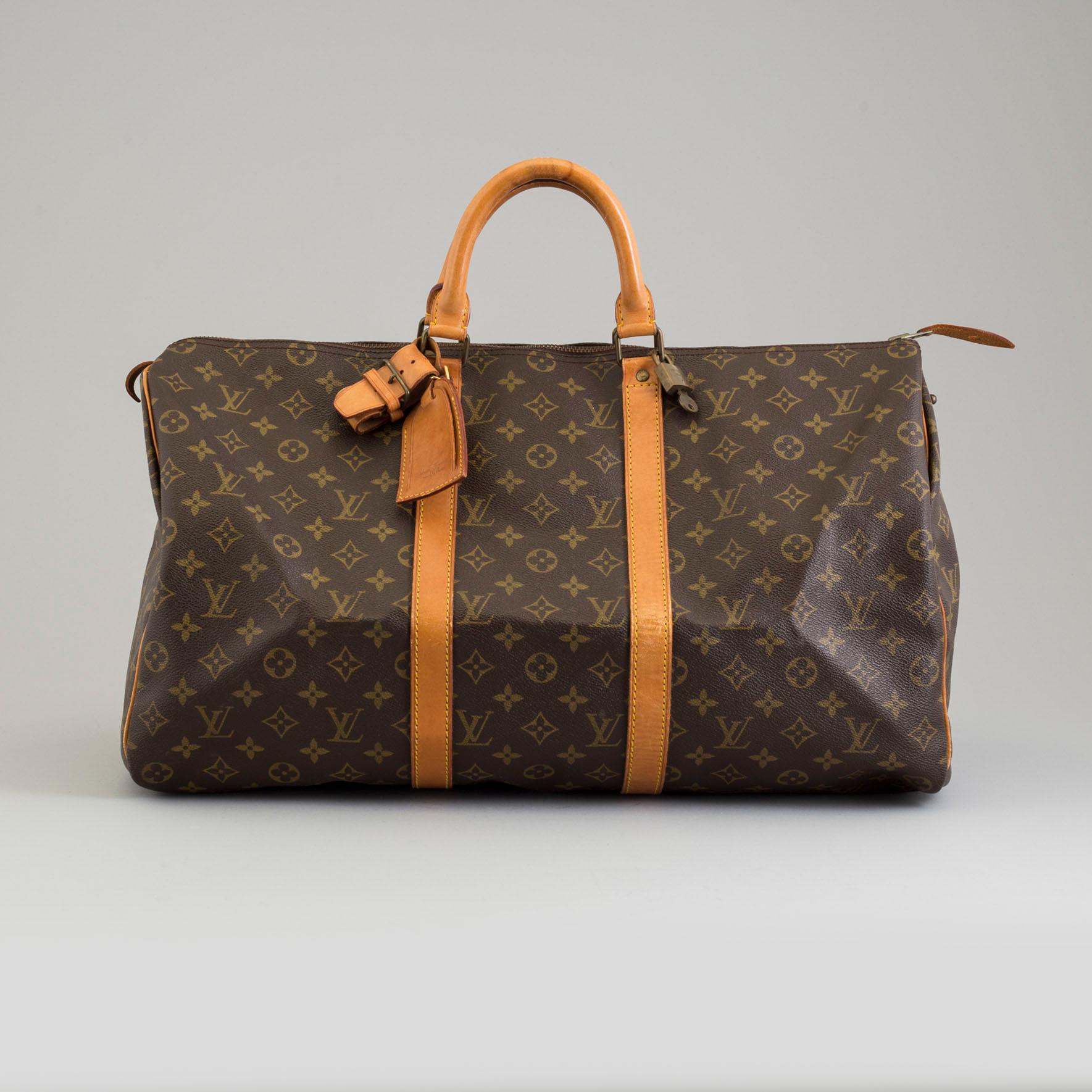 LOUIS VUITTON, a 'Keepall 50' weekend bag.