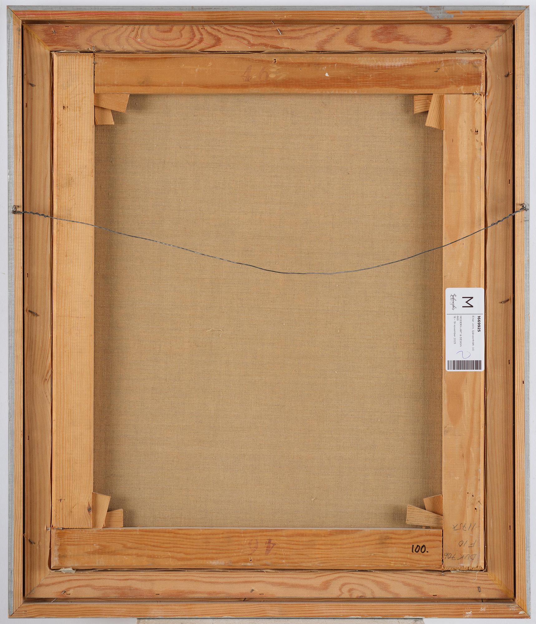 Einar Jolin, Self-portrait.