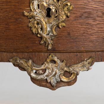 A CHEST OF DRAWERS, baroque 1760-60s.