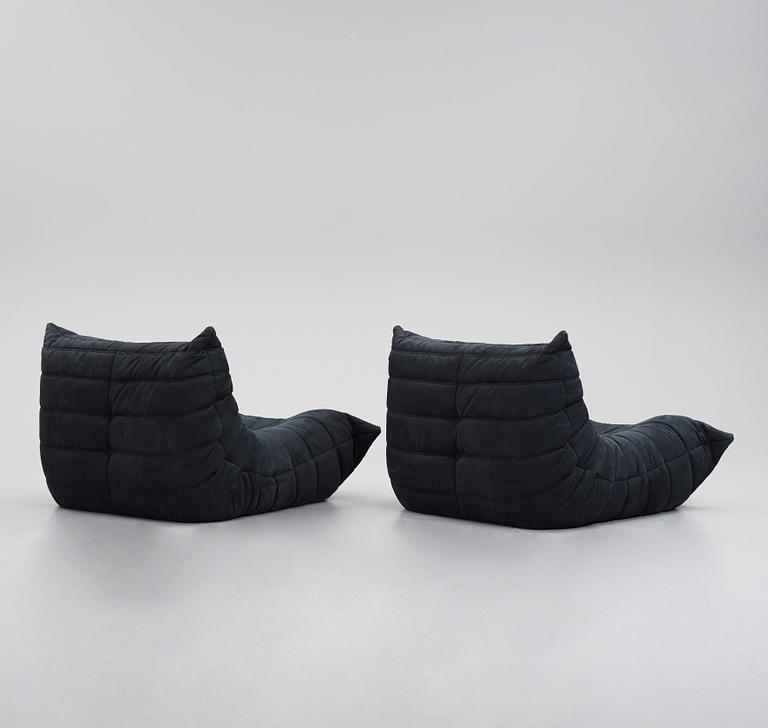 Michel Ducaroy, "Togo", soffa samt fåtöljer 1 par, Ligne Roset, Frankrike.