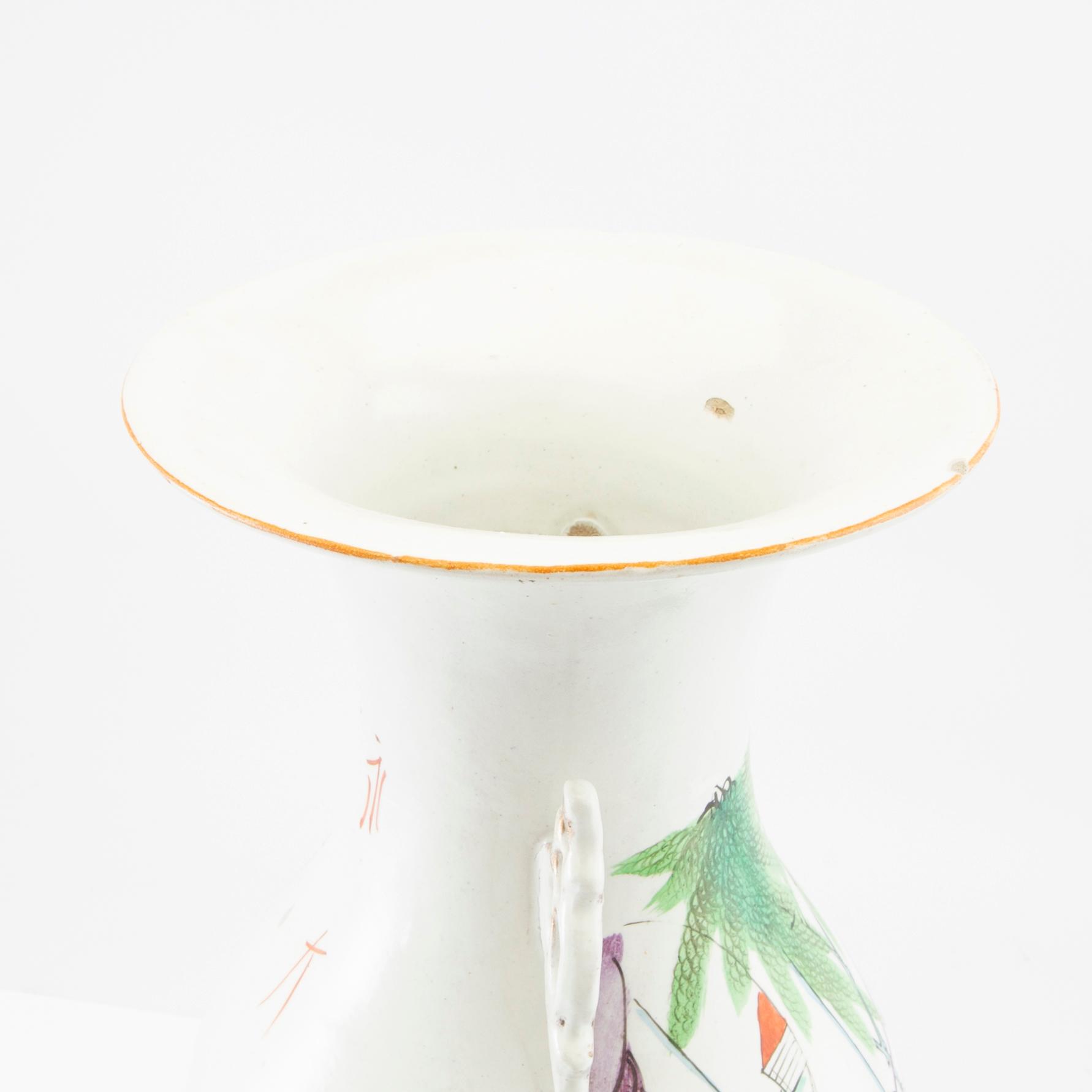 A Chinese 'children at play' vase, second half of the 20th century.