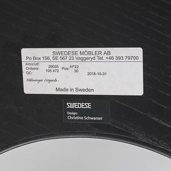 Christine Schwarzer, a coffee table, "Flower", Swedese.