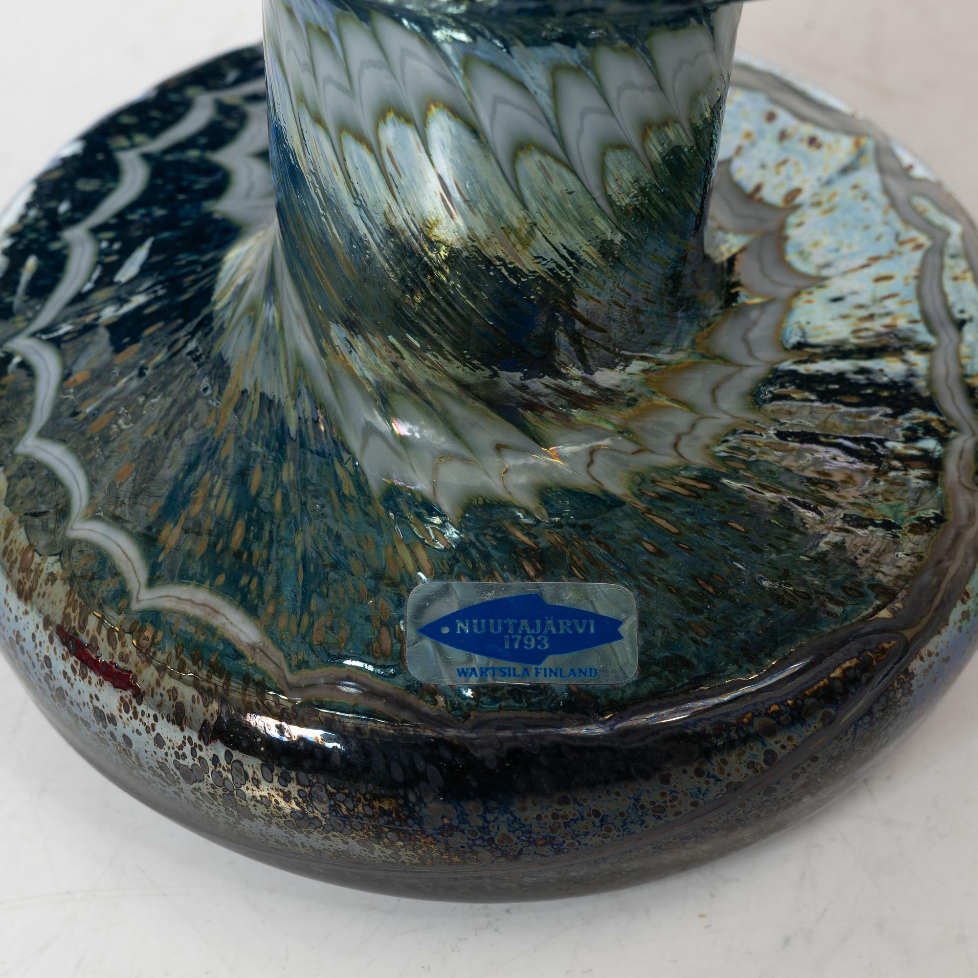 Oiva Toikka, skulptur, glas, Nuutajärvi, Notsjö, Finland.