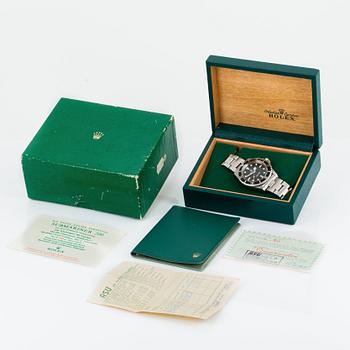 ROLEX, Submariner, "Meters first".
