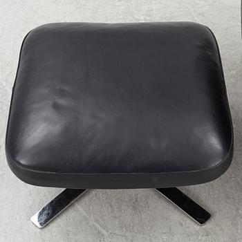 Rodolfo Dordoni, a 'Blake Soft' armchair with ottoman, Minotti, Italy.