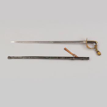 A Swedish cavalry officer's sabre 1893 pattern.