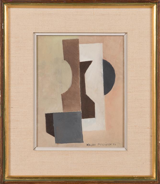 Kalevi Pyykönen, oil on canvas, signed and dated -76.