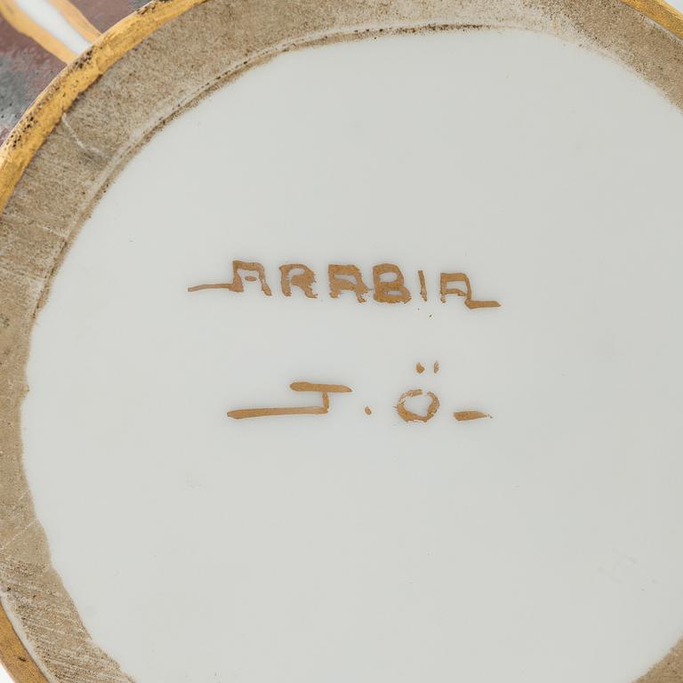 Thure Öberg, bordslampa, signerad T. Ö. Arabia.