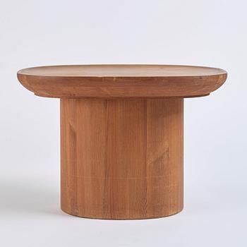 Axel Einar Hjorth, a stained pine 'Utö' table, Nordiska Kompaniet, 1930s.