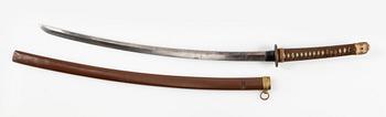 KATANA, Shin-gunto, klinga från Koto-perioden, Japan.