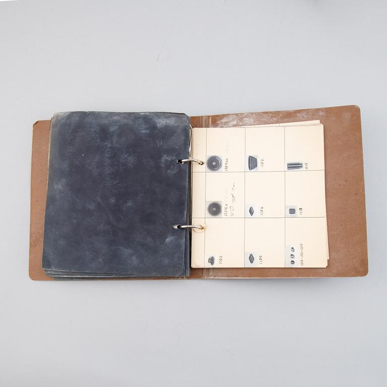 Wilhelm Kåge, two catalogues with models from Gustavsberg 1939.