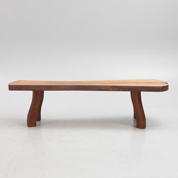 Soffbord, "Naturbord", C-A Beijbom, Simlingegården Klagstorp, signerat och daterat 1972.