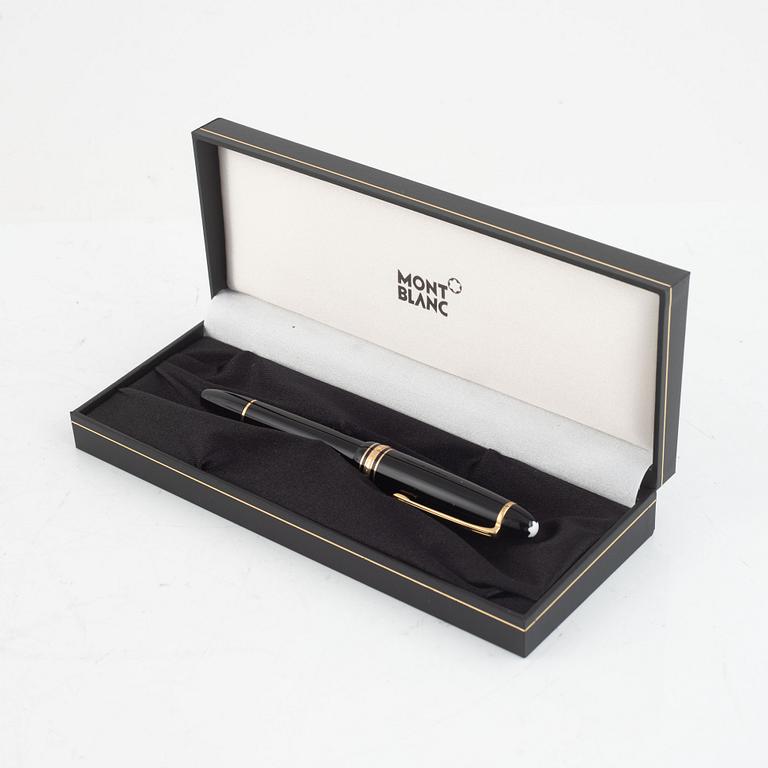 A Mont Blanc Fountain Pen.