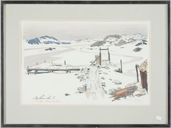ROLAND SVENSSON, litografier, 2 st, sign.