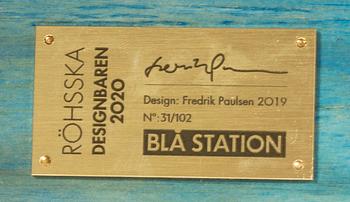 FREDRIK PAULSEN, "Röhsska"Designbaren, chair, Blå Station 2020, Chair 31/102.