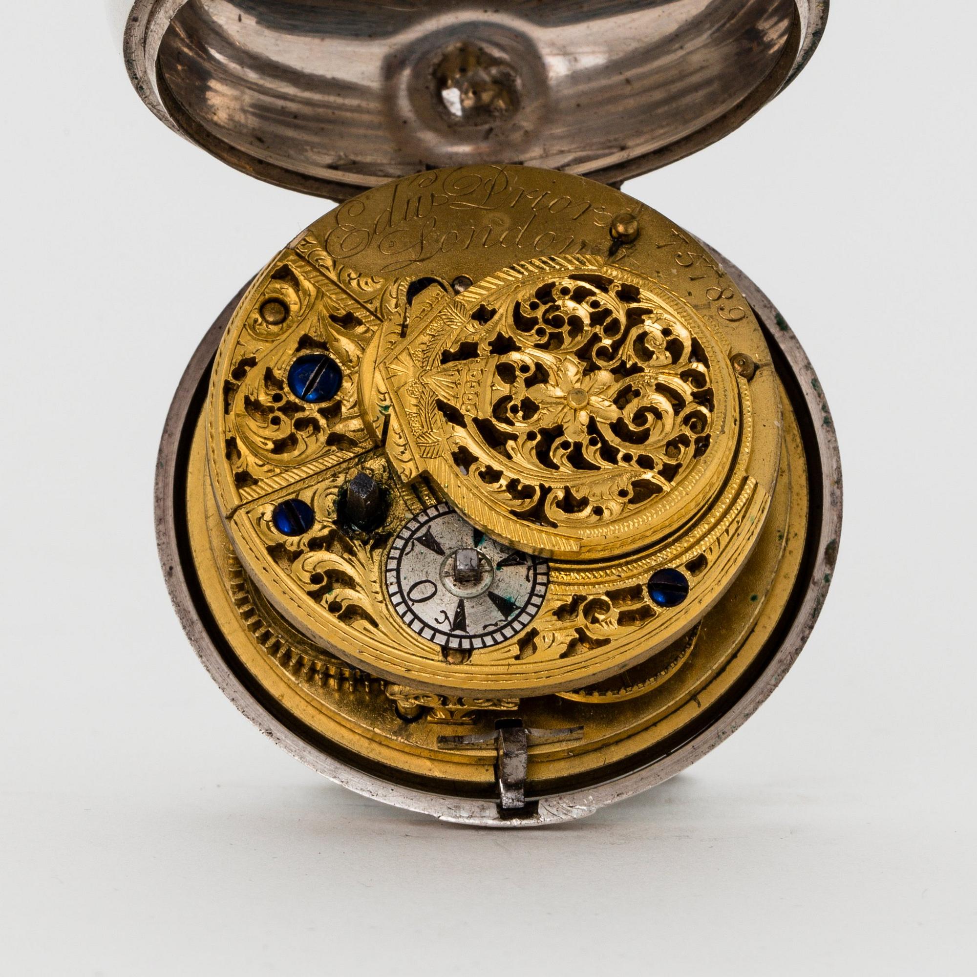Edward Prior, fickur för den turkiska marknaden, silver,  London 1824.