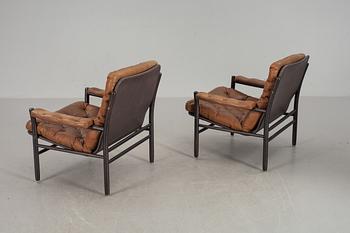 FÅTÖLJER, ett par, Dux, 1970-tal.