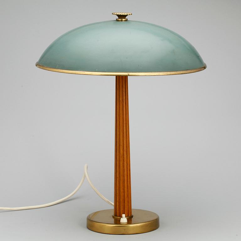 BORDSLAMPA, funkis, troligen Nordiska Kompaniet, 1930/40-tal.