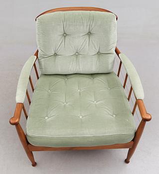 FÅTÖLJ, "Skrindan", Kerstin Hörlin-Holmqvist, 1900-talets andra hälft.