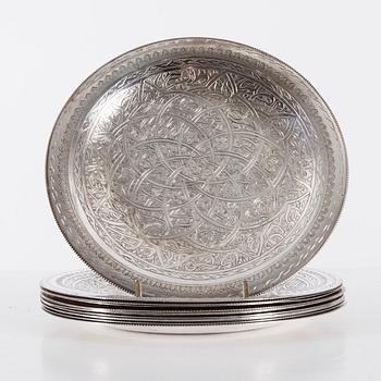 FAT, 12 st, silver, Egypten, 1900-talets senare hälft.  Vikt 1932,5 g.