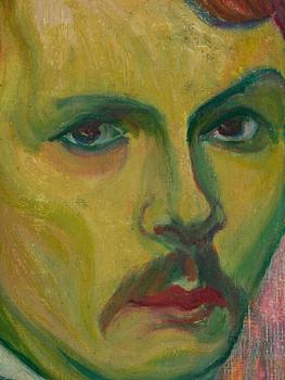 Axel Törneman, Self portrait.