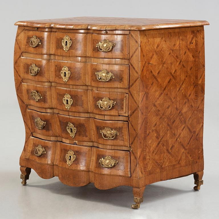 A Swedish Rococo 18th century commode.