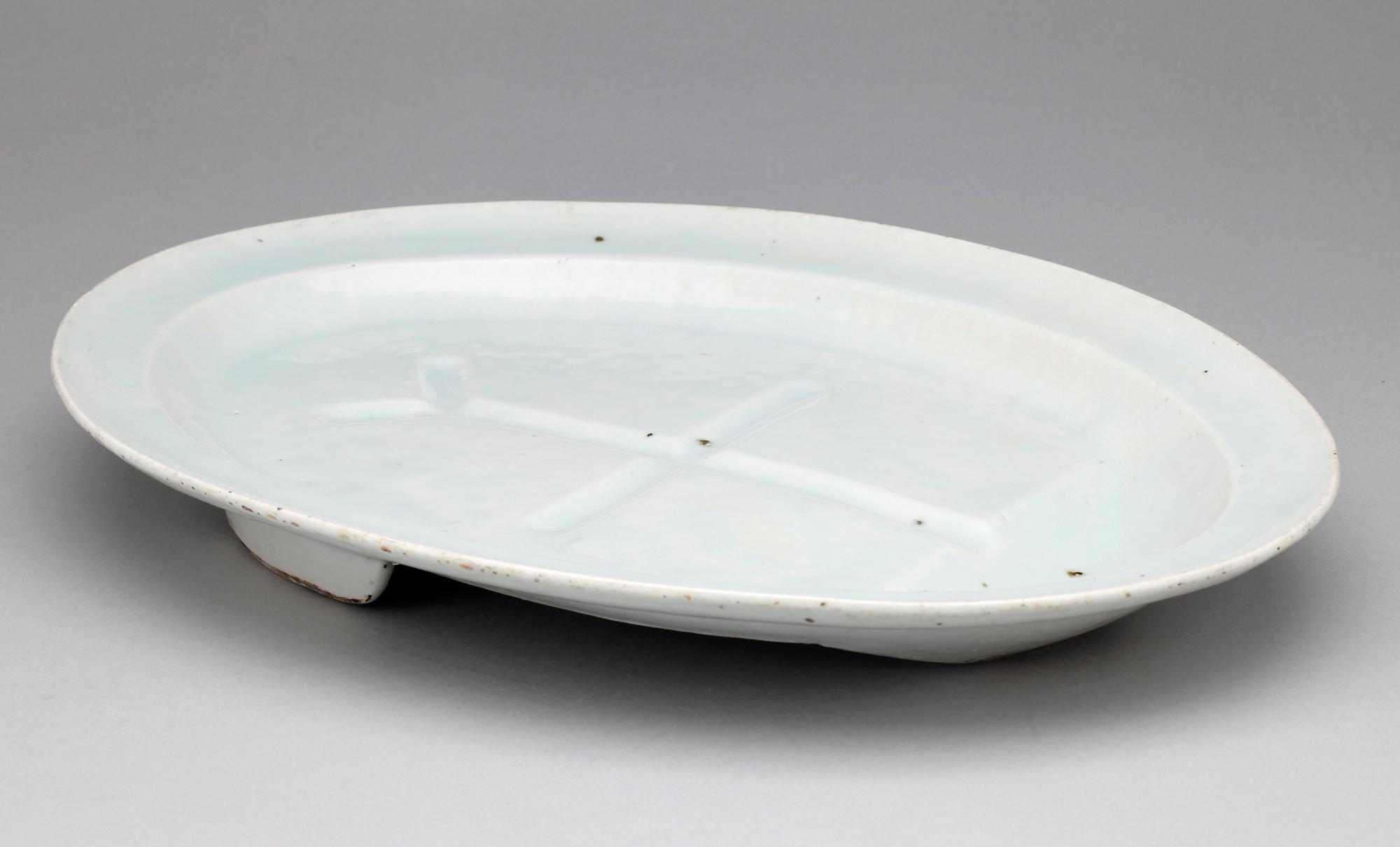 STEKFAT, porslin, Kina, 1800-tal.