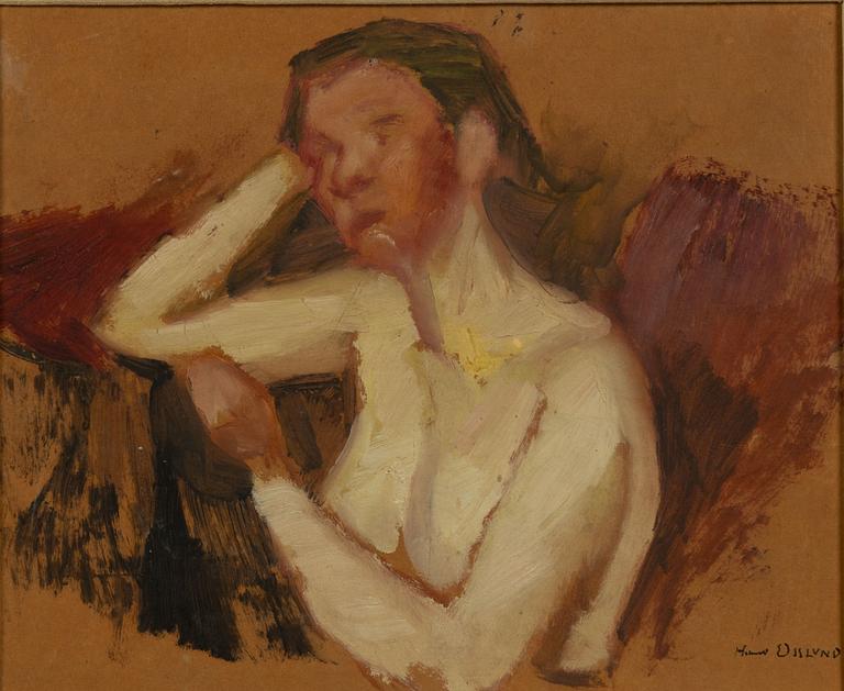 Helmer Osslund, Portrait of a Woman.
