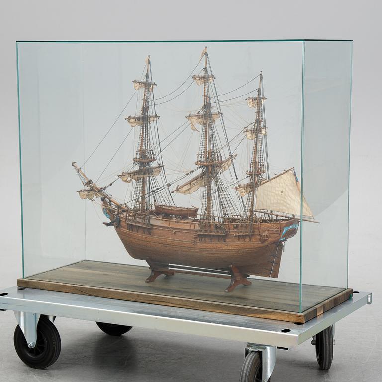 Skeppsmodell, "Bounty", 1900-talets andra hälft.